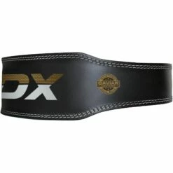 RDX SPORTS RDX 6 Inch Leather Weightlifting Fitness Gym Belt -RDXSPORTS Sales 6 inch leather black gym belt 3