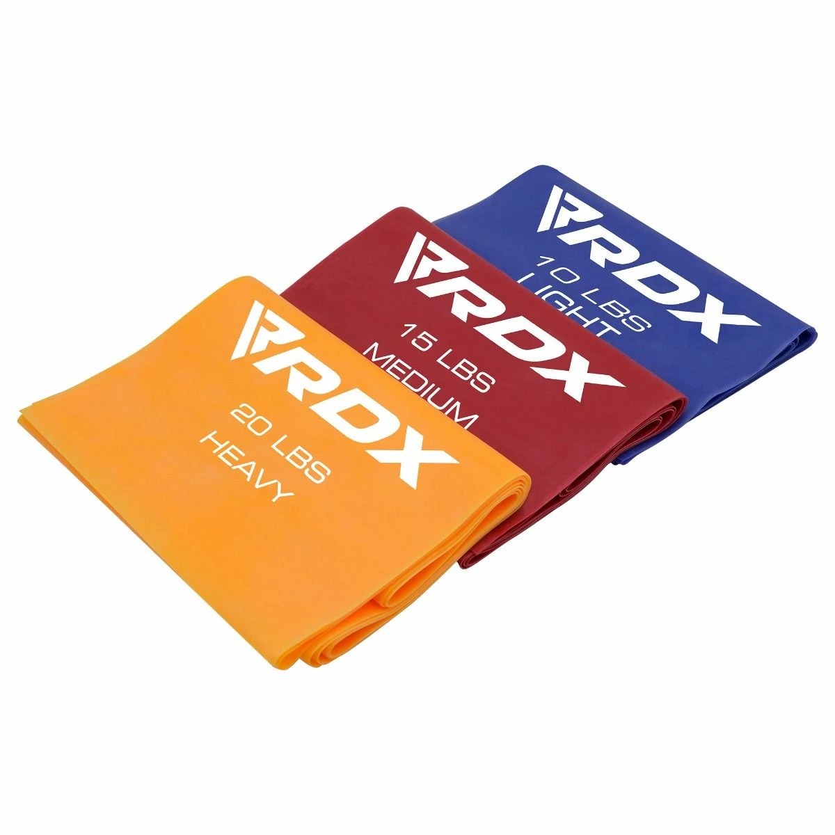 RDX SPORTS RDX B1 TPE Flat Resistance Training Bands Set 3 RDX SPORTS RDX B1 TPE Flat Resistance Training Bands Set