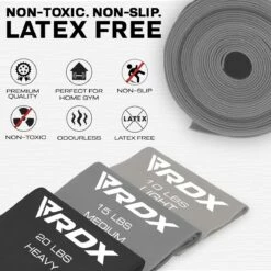 RDX SPORTS RDX B2 TPE Flat Resistance Training Bands Set 12 RDX SPORTS RDX B2 TPE Flat Resistance Training Bands Set -RDXSPORTS Sales b2 flat resistance band set 3