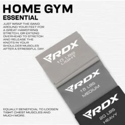 RDX SPORTS RDX B2 TPE Flat Resistance Training Bands Set 17 RDX SPORTS RDX B2 TPE Flat Resistance Training Bands Set -RDXSPORTS Sales b2 flat resistance band set 8
