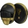 RDX SPORTS RDX L1 Mark Pro Boxing Training Focus Pads -RDXSPORTS Sales black golden silver training boxing focus pad s 1