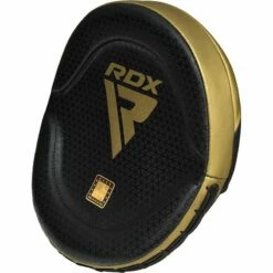 RDX SPORTS RDX L1 Mark Pro Boxing Training Focus Pads -RDXSPORTS Sales black golden silver training boxing focus pad s 3