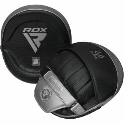 RDX SPORTS RDX L1 Mark Pro Boxing Training Focus Pads -RDXSPORTS Sales black silver training boxing focus pads 10