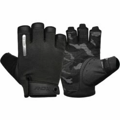 RDX SPORTS RDX T2 Weightlifting Gloves -RDXSPORTS Sales black t2 half taining gym gloves 1 5