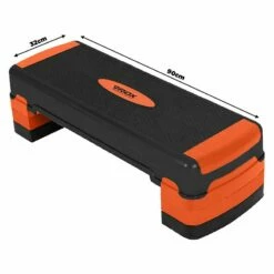 RDX SPORTS RDX PP Aerobic Step Platform With 3 Adjustable Height -RDXSPORTS Sales blue orange fitness aerobic step riser 5