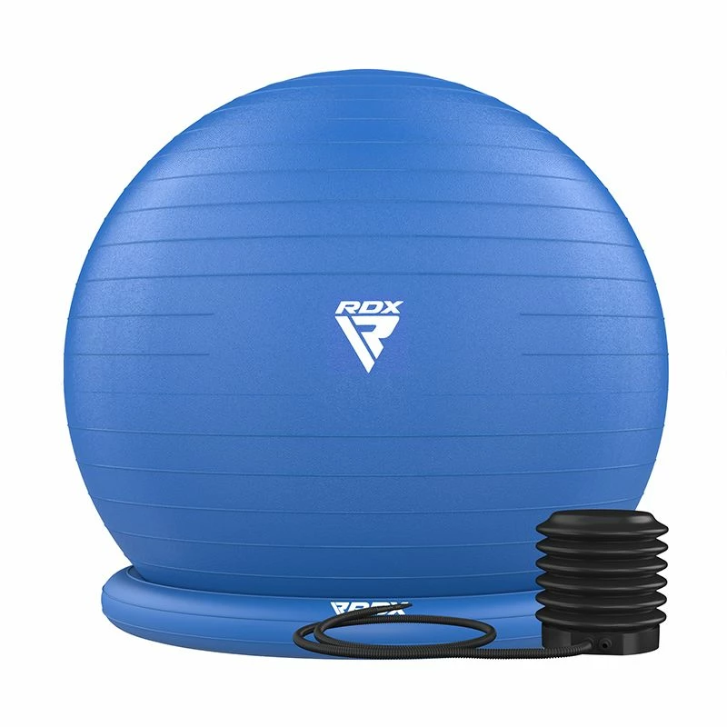 RDX SPORTS RDX B2 Inflatable Yoga Ball With Anti-Slip Base, Resistance Tubes & Air Pump 7 RDX SPORTS RDX B2 Inflatable Yoga Ball With Anti-Slip Base, Resistance Tubes & Air Pump - Image 5