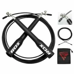 RDX SPORTS RDX C5 Adjustable Aluminum Handle Speed Rope