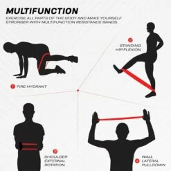 RDX SPORTS RDX CG Heavy-Duty Fabric Resistance Training Bands For Fitness -RDXSPORTS Sales cg grey fabric resistant training band for fitness and home workouts 4