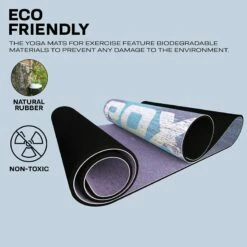 RDX SPORTS RDX D10 6mm PU Rubber Yoga Mat -RDXSPORTS Sales d10 pu yoga mats 4