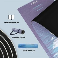 RDX SPORTS RDX D10 6mm PU Rubber Yoga Mat -RDXSPORTS Sales d10 pu yoga mats 7