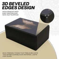 RDX SPORTS RDX D12 High Density EVA Foam Yoga Blocks Non-Slip Brick -RDXSPORTS Sales d12 yoga blocks design 8