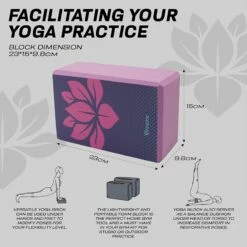 RDX SPORTS RDX D13 High Density EVA Foam Yoga Blocks Non-Slip Brick -RDXSPORTS Sales d13 yoga block 7