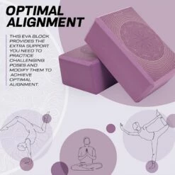 RDX SPORTS RDX D15 High Density EVA Foam Yoga Blocks Non-Slip Brick -RDXSPORTS Sales d15 yoga blocks 5