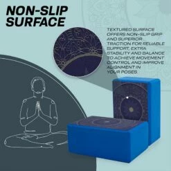 RDX SPORTS RDX D19 High Density EVA Foam Yoga Blocks Non-Slip Brick -RDXSPORTS Sales d19 yoga blocks 3 1