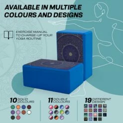 RDX SPORTS RDX D19 High Density EVA Foam Yoga Blocks Non-Slip Brick -RDXSPORTS Sales d19 yoga blocks 6 1