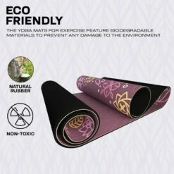 RDX SPORTS RDX D2 6mm PU Rubber Yoga Mat -RDXSPORTS Sales d2 pu yoga mats 3