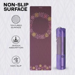 RDX SPORTS RDX D2 6mm PU Rubber Yoga Mat -RDXSPORTS Sales d2 pu yoga mats 7