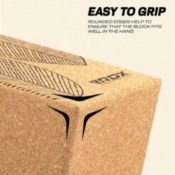 RDX SPORTS RDX D3 Cork Yoga Block Non-Slip Brick -RDXSPORTS Sales d3 cork yoga block for fitness 3