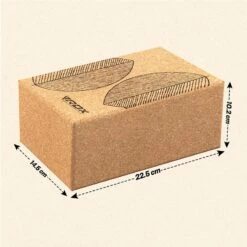 RDX SPORTS RDX D3 Cork Yoga Block Non-Slip Brick -RDXSPORTS Sales d3 cork yoga block for fitness 4