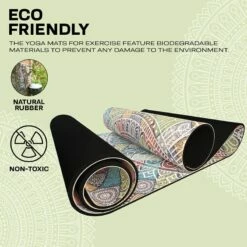 RDX SPORTS RDX D3 6mm PU Rubber Yoga Mat -RDXSPORTS Sales d3 pu yoga mats 4