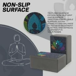 RDX SPORTS RDX D4 High Density EVA Foam Yoga Blocks Non-Slip Brick -RDXSPORTS Sales d4 yoga blocks design 3