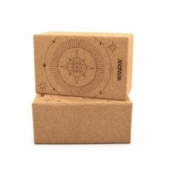 RDX SPORTS RDX D5 Cork Yoga Block Non-Slip Brick