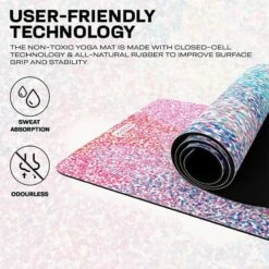 RDX SPORTS RDX D5 6mm PU Rubber Yoga Mat 19 RDX SPORTS RDX D5 6mm PU Rubber Yoga Mat -RDXSPORTS Sales d5 pu yoga mats 10