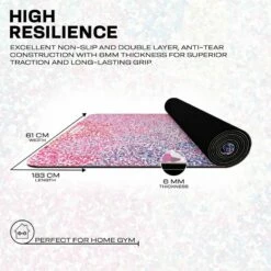 RDX SPORTS RDX D5 6mm PU Rubber Yoga Mat 15 RDX SPORTS RDX D5 6mm PU Rubber Yoga Mat -RDXSPORTS Sales d5 pu yoga mats 5