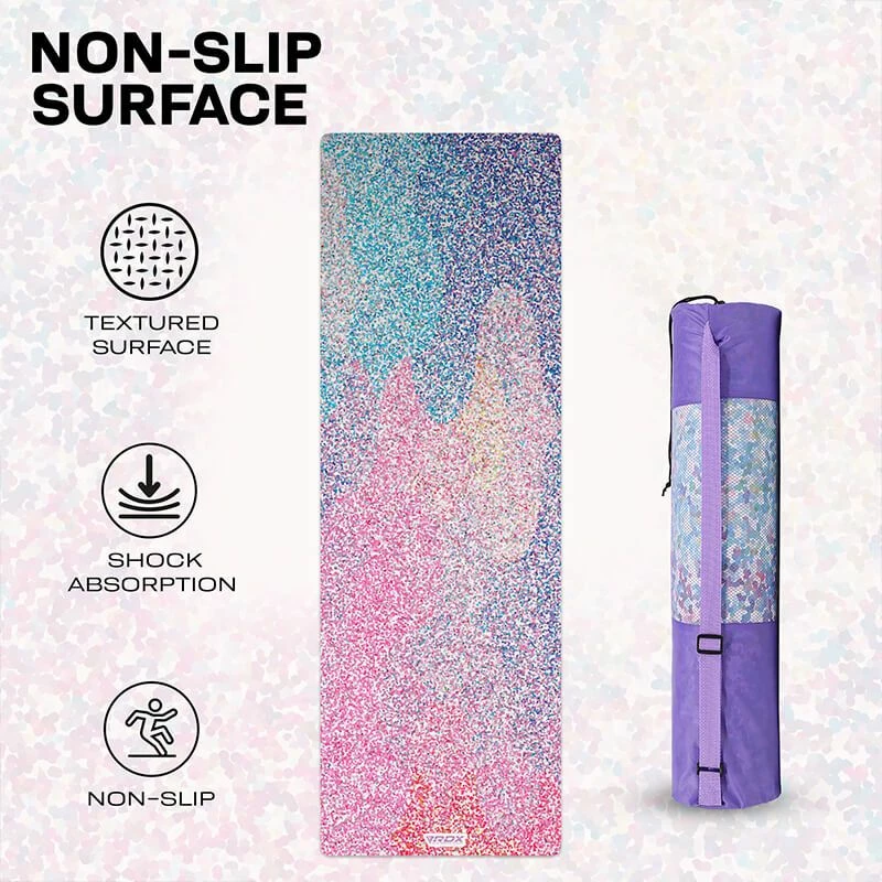 RDX SPORTS RDX D5 6mm PU Rubber Yoga Mat 8 RDX SPORTS RDX D5 6mm PU Rubber Yoga Mat - Image 6