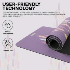 RDX SPORTS RDX D6 6mm PU Rubber Yoga Mat -RDXSPORTS Sales d6 pu yoga mats 10