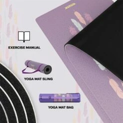 RDX SPORTS RDX D6 6mm PU Rubber Yoga Mat -RDXSPORTS Sales d6 pu yoga mats 7