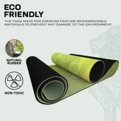 RDX SPORTS RDX D7 6mm PU Rubber Yoga Mat 14 RDX SPORTS RDX D7 6mm PU Rubber Yoga Mat -RDXSPORTS Sales d7 pu yoga mats 4