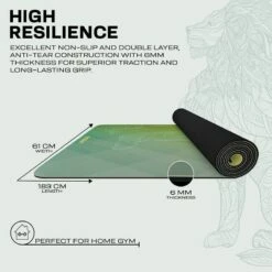 RDX SPORTS RDX D7 6mm PU Rubber Yoga Mat 15 RDX SPORTS RDX D7 6mm PU Rubber Yoga Mat -RDXSPORTS Sales d7 pu yoga mats 5