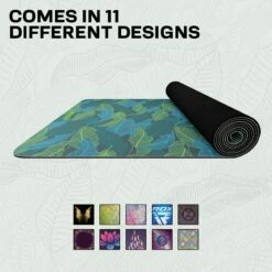 RDX SPORTS RDX D9 6mm PU Rubber Yoga Mat -RDXSPORTS Sales d9 pu yoga mats 3