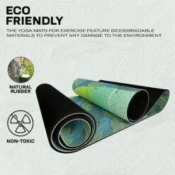 RDX SPORTS RDX D9 6mm PU Rubber Yoga Mat -RDXSPORTS Sales d9 pu yoga mats 4