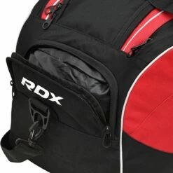 RDX SPORTS RDX R1 Gym Kit Duffle Bag - Backpack Straps & Shoes Compartment Red / Black -RDXSPORTS Sales dsc 7570