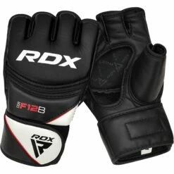 RDX SPORTS RDX F12 MMA Grappling Training Gloves Open Palm -RDXSPORTS Sales f12 black grappling gloves 5 4