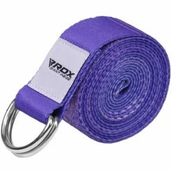 RDX SPORTS RDX F12 D-Ring Steel Buckle Cotton Yoga Strap
