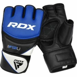 RDX SPORTS RDX F12 MMA Grappling Training Gloves Open Palm -RDXSPORTS Sales f12 mma grappling gloves blue 5