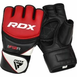 RDX SPORTS RDX F12 MMA Grappling Training Gloves Open Palm -RDXSPORTS Sales f12 mma grappling gloves red 5