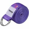 RDX SPORTS RDX F2 D-Ring Steel Buckle Cotton Yoga Strap