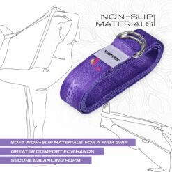 RDX SPORTS RDX F2 D-Ring Steel Buckle Cotton Yoga Strap 13 RDX SPORTS RDX F2 D-Ring Steel Buckle Cotton Yoga Strap -RDXSPORTS Sales f2 yoga strap pattern 5