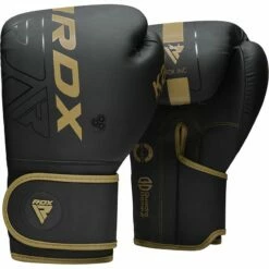 RDX SPORTS RDX F6 2FT KARA Kids Punch Bag & 6OZ Gloves -RDXSPORTS Sales f6 kara balck golden 6oz boxing gloves 1