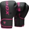 RDX SPORTS RDX F6 Kara Boxing Training Gloves For Women -RDXSPORTS Sales f6 kara boxing training gloves black pink 1 1 1