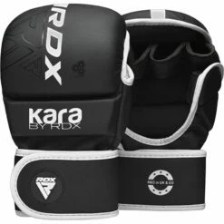 RDX SPORTS RDX F6 KARA MMA Sparring Gloves -RDXSPORTS Sales f6 kara mma sparring gloves black white 1 4 1