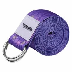 RDX SPORTS RDX F7 D-Ring Steel Buckle Cotton Yoga Strap