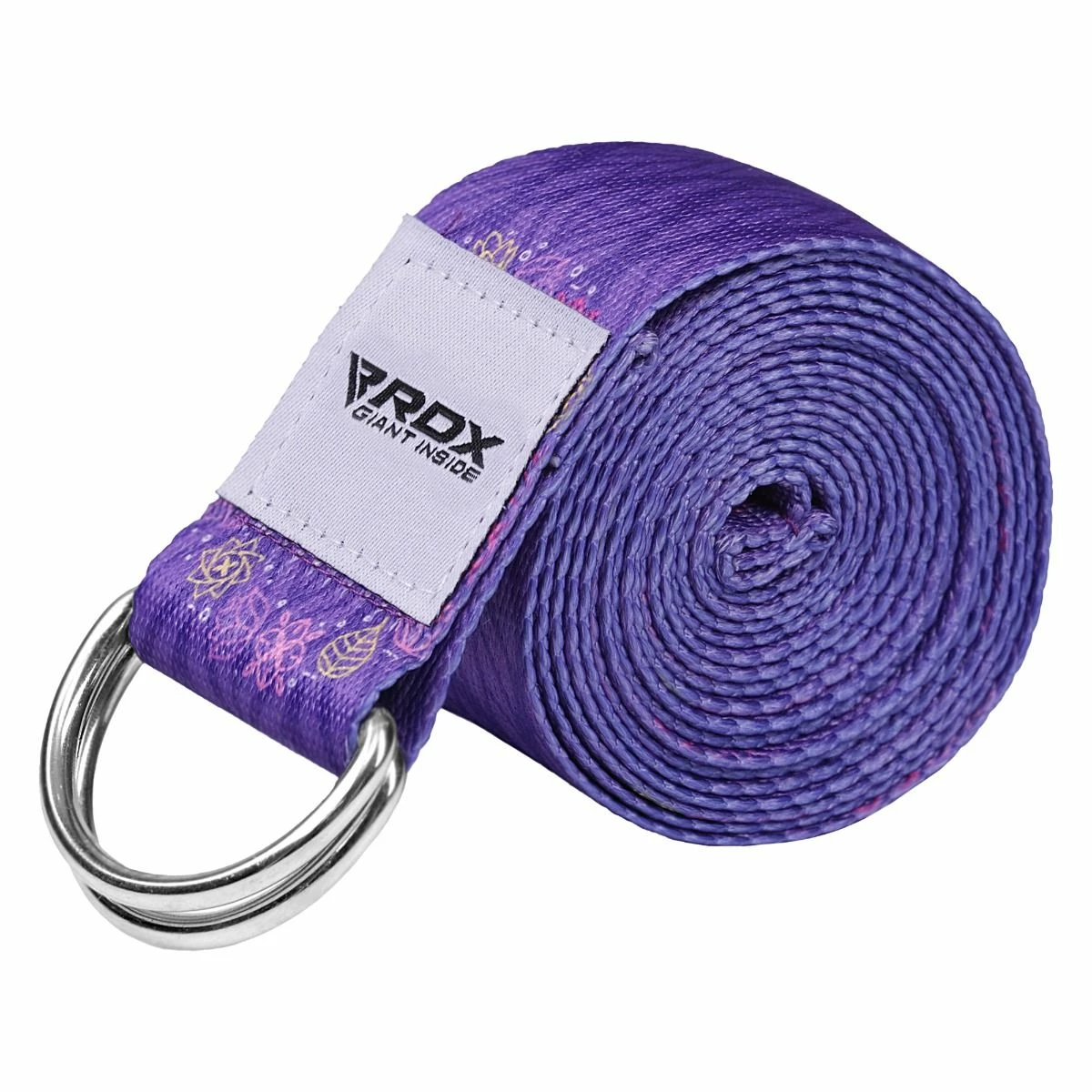 RDX SPORTS RDX F7 D-Ring Steel Buckle Cotton Yoga Strap 3 RDX SPORTS RDX F7 D-Ring Steel Buckle Cotton Yoga Strap