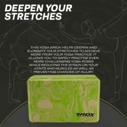 RDX SPORTS RDX GN EVA Foam High Density Non-Slips Yoga Block -RDXSPORTS Sales gnw yoga block 4