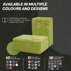 RDX SPORTS RDX GN EVA Foam High Density Non-Slips Yoga Block -RDXSPORTS Sales gnw yoga block 6