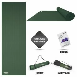 RDX SPORTS RDX SC Iris 6mm PVC Yoga Mat -RDXSPORTS Sales green sc pvc yoga mats 7 1